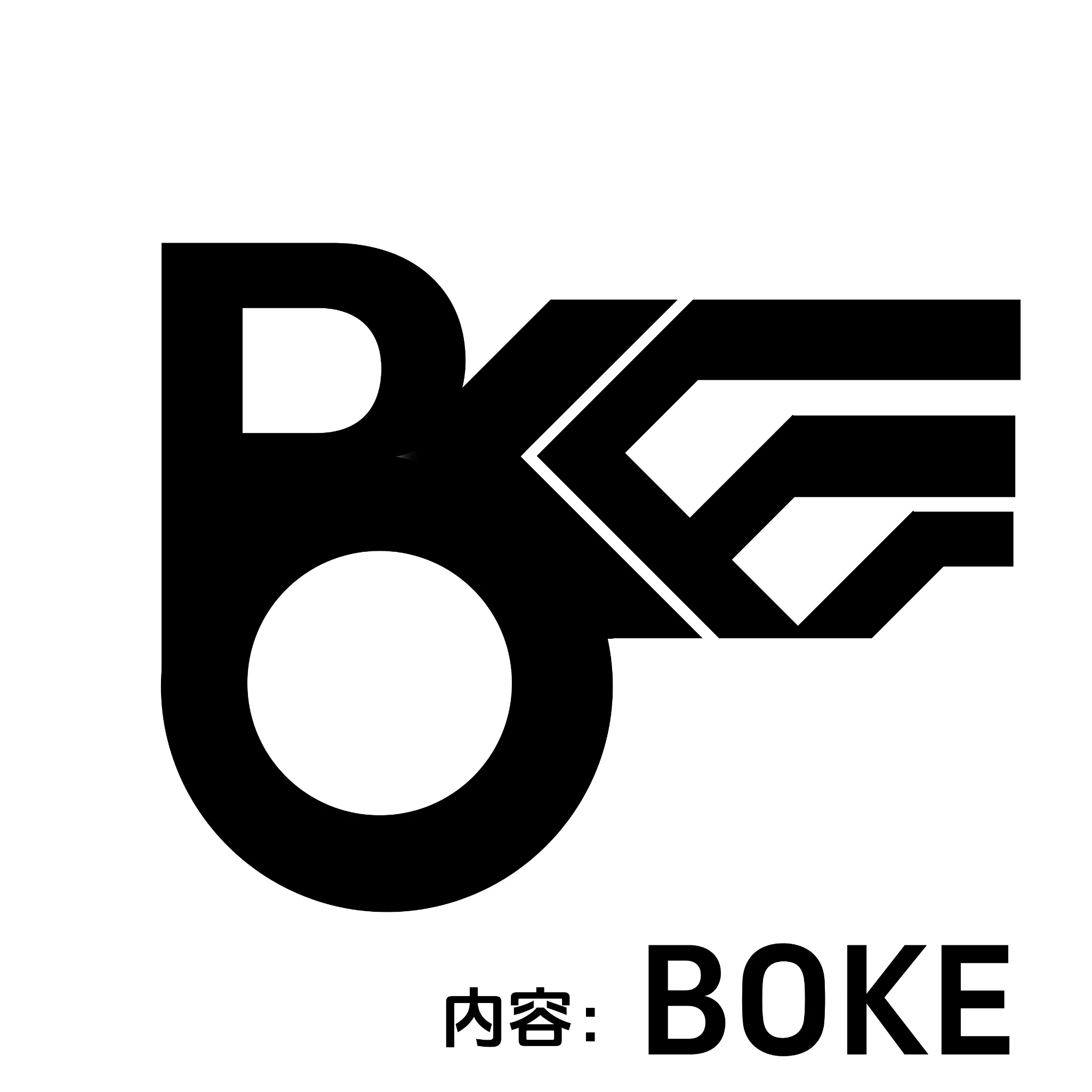 想了一下午的boke图标