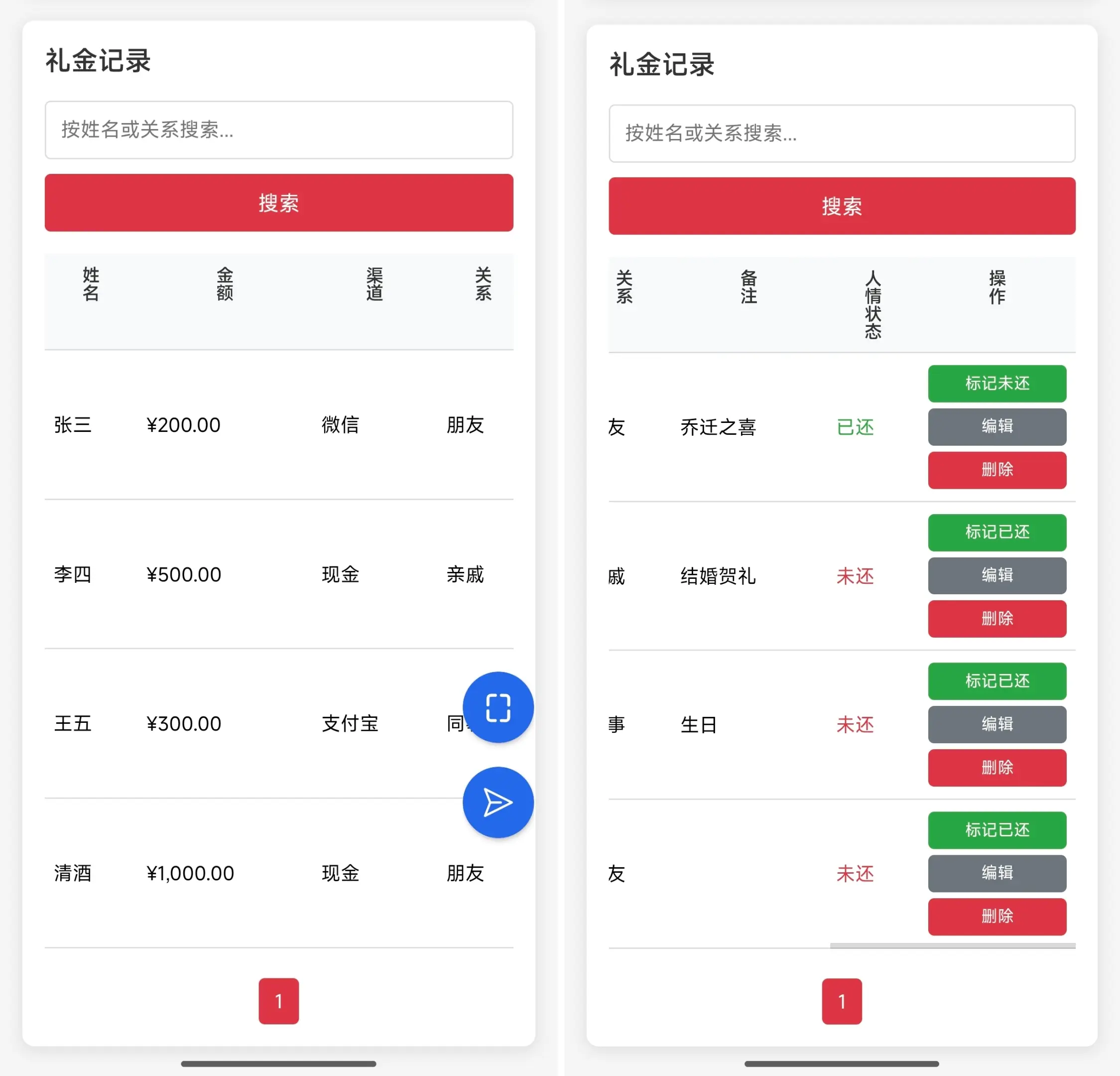 又一AI力作。电子礼薄，根据自己需求做的。