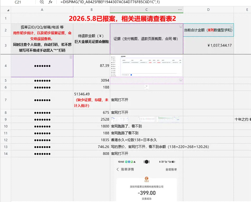跑路云涉案金额还是不少啊