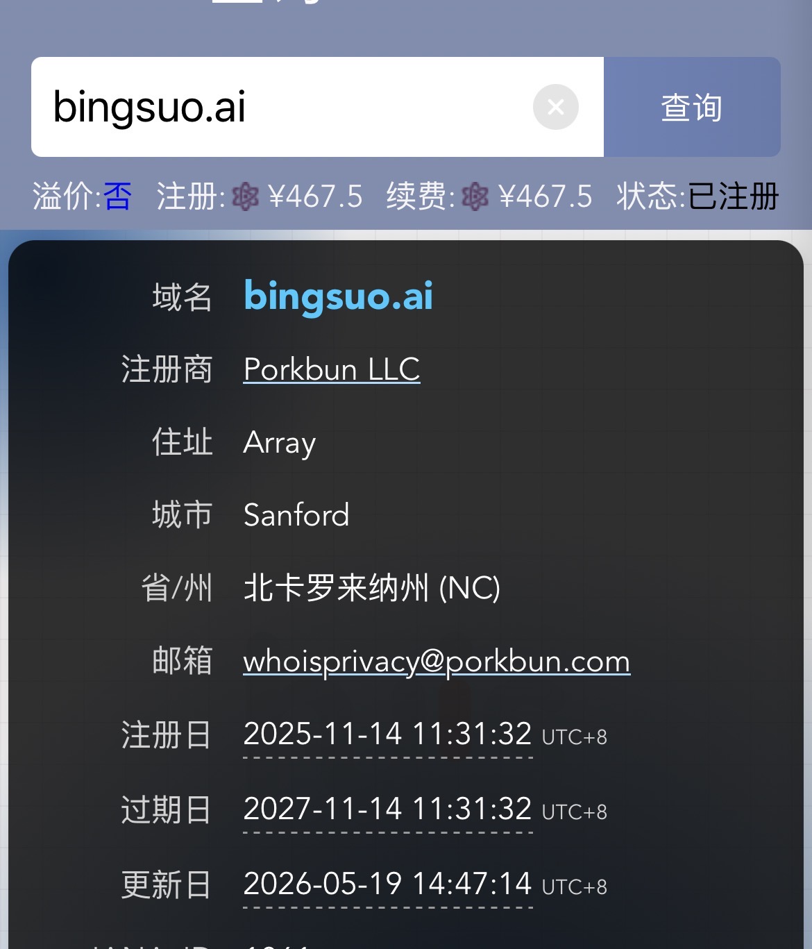 Bingsuo.com 双拼域名