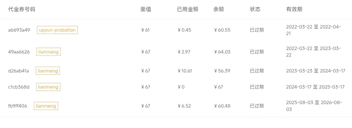 又拍云联盟活动下架了