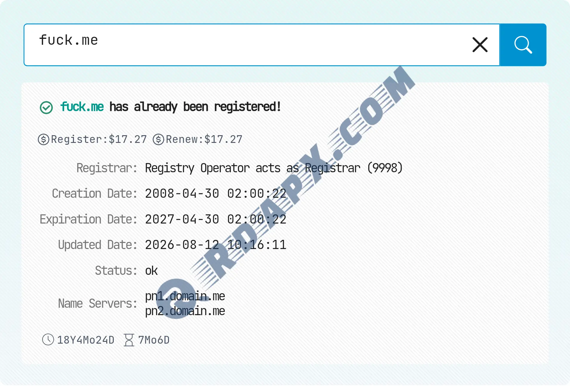 rdapx.com 添加一键截屏和水印功能