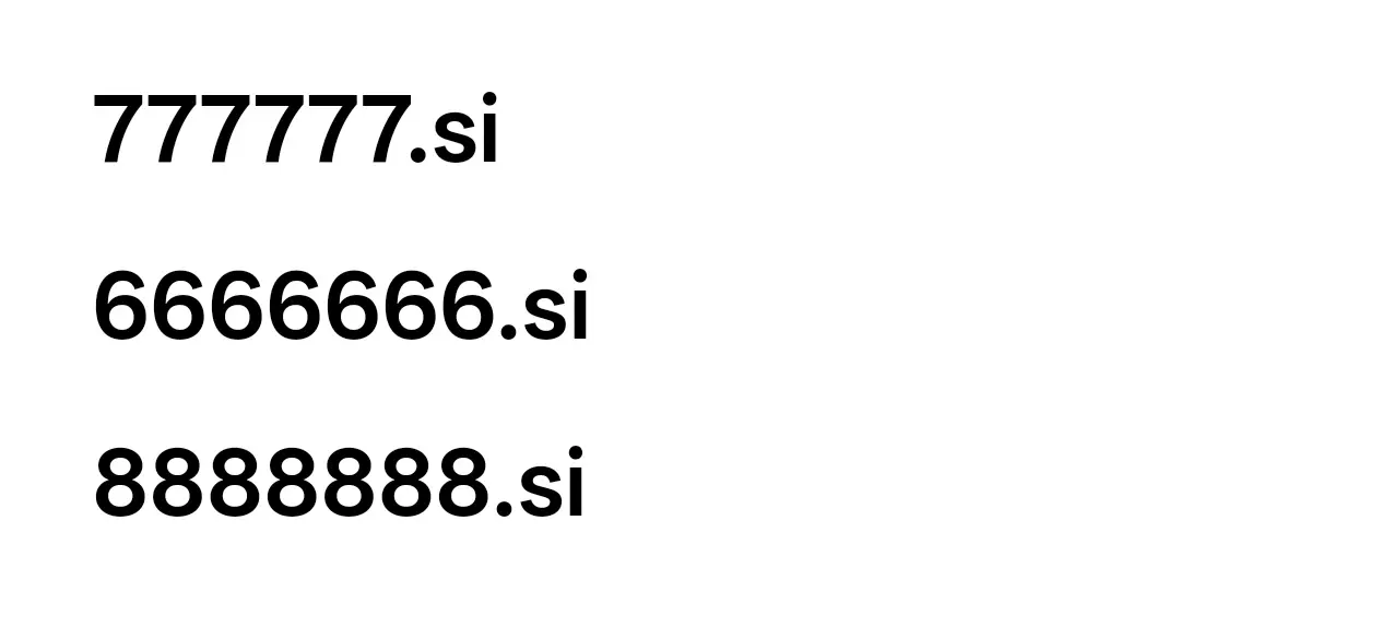 si域名，极品出